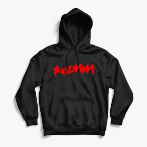 Redman Logo crni hoodie