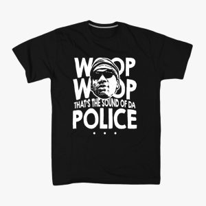 Sound of police crna majica