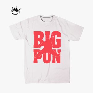Big pun logo bela majica