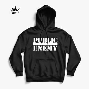 Public enemy natpis crni duks