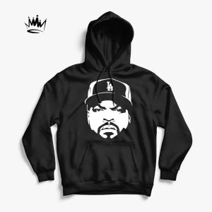 Ice Cube silueta crni duks