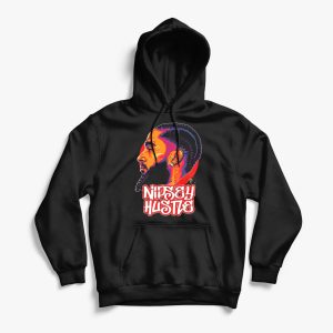 Nipsey hustle crni hoodie