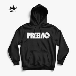 Preemo crni hoodie
